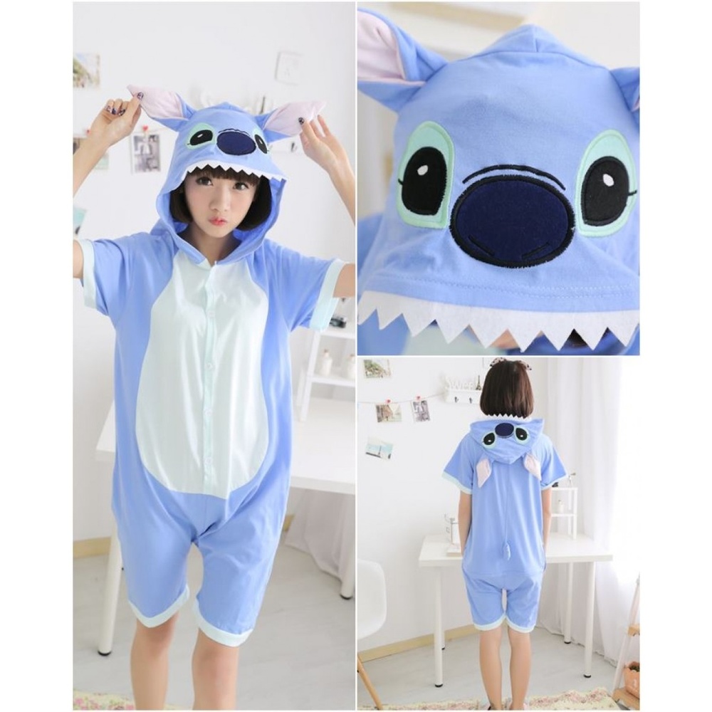 NEW stitch disney pajama onesie - Picture 2 of 4